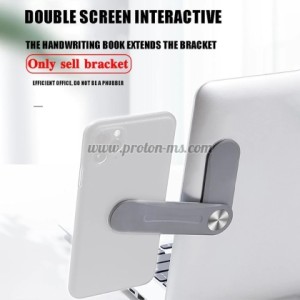 Универсална стойка за телефон Laptop Side Mount Connect Tablet Bracket Dual Monitor Display Clip Adjustable Phone Stand Screen