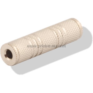F075C STEREO JACK 3.5MM TO 3.5MM STEREO JACK METAL
