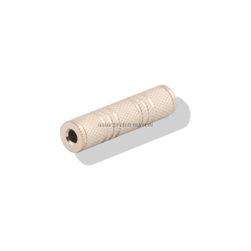 F075C STEREO JACK 3.5MM TO 3.5MM STEREO JACK METAL
