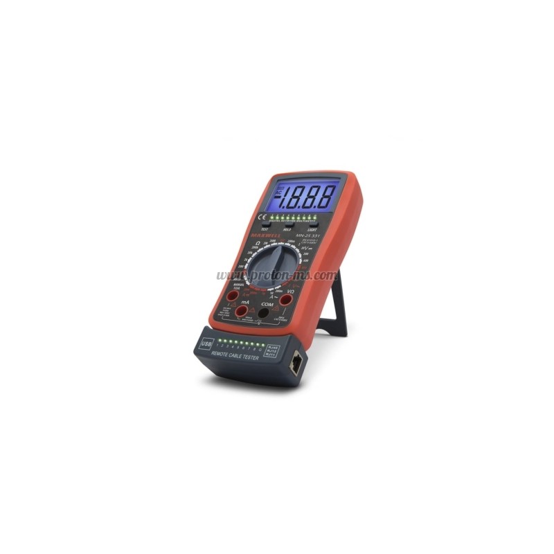 МУЛТИЦЕТ И LAN/USB ТЕСТЕР MAXWELL MN-25331