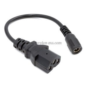 АДАПТЕР DC ЗА СКУТЕР 5.5X2.1 КЪМ IEC C13