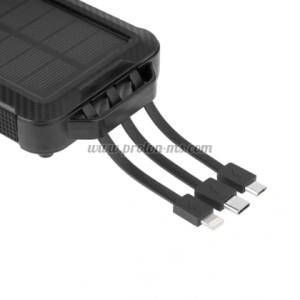 МОБИЛНО ЗАРЯДНО УСТРОЙСТВО ПРЕНОСИМА БАТЕРИЯ POWER BANK USB 5V 2A 10000MAH KRUGER&MATZ LI-POL СОЛАР