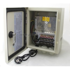 ЗАХРАНВАЩО ТАБЛО ЗА КАМЕРИ 12V 5A 9 КАНАЛА СЪС ЗАЩИТА
