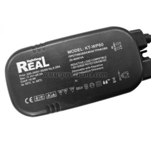 ТРАНСФОРМАТОР ПРОТИВОВЛАЖЕН 60W IP68 RL TR3060/IP REAL