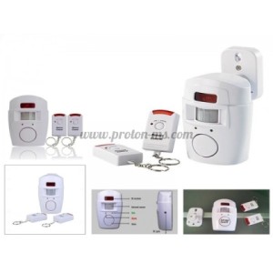 АЛАРМА СЪС СЕНЗОР ЗА ДВИЖЕНИЕ С 2 БРОЯ ДИСТАНЦИОННИ - SENSOR ALARM