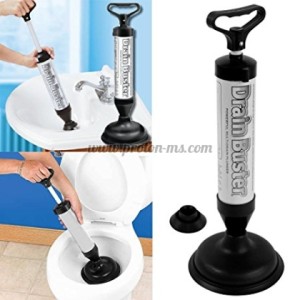 ВАКУУМНА ПОМПА ЗА ОТПУШВАНЕ НА КАНАЛИ И СИФОНИ DRAIN BUSTER