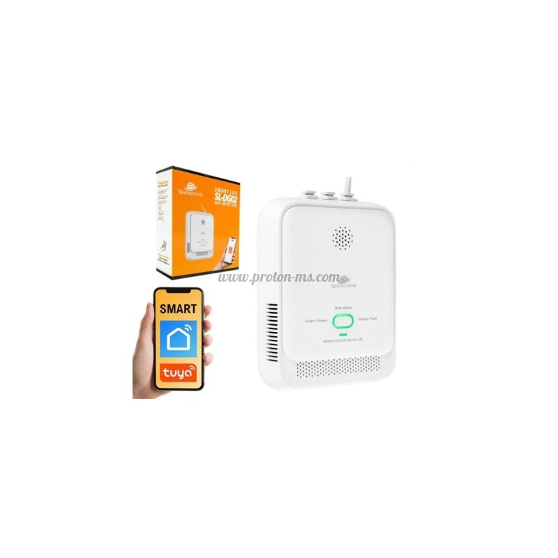 SMART LIFE SL-DG02 БЕЗЖИЧЕН ИНТЕЛИГЕНТЕН ДЕТЕКТОР ЗА ГАЗ