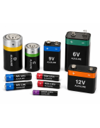 C, D, 6V, 9V и 12V батерии